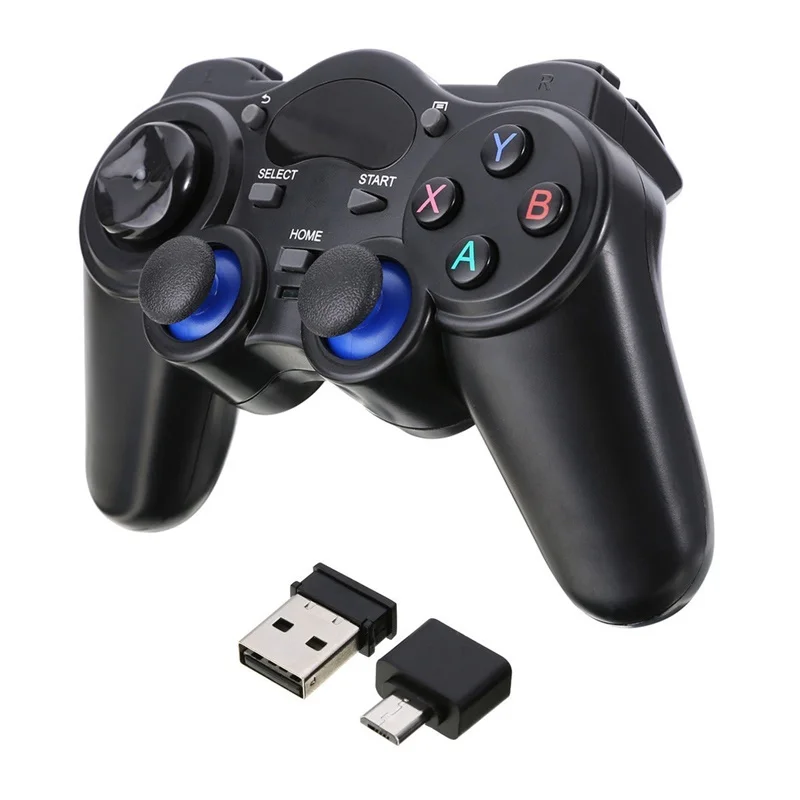 2.4 G Controller Gamepad Android Wireless Joystick Joypad with OTG Converter For PS3/Smart Phone For Tablet PC Smart TV Box
2.4 G Controller Gamepad Android Wireless Joystick Joypad with OTG Converter For PS3/Smart Phone For Tablet PC Smart TV Box