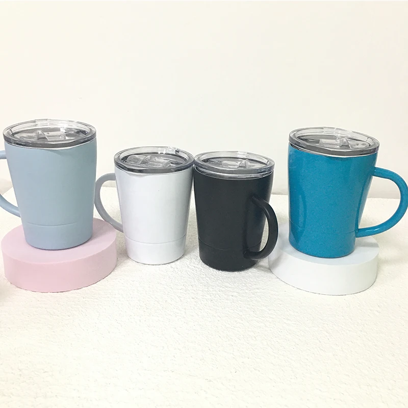 8 унций, чашки для молока с ручкой, портативные кофейные кружки, нержавеющая сталь с крышками, изолированная посуда для напитков, экологически чистые, красочные, для подарка
8 унций, чашки для молока с ручкой, портативные кофейные кружки, нержавеющая сталь с крышками, изолированная посуда для напитков, экологически чистые, красочные, для подарка
