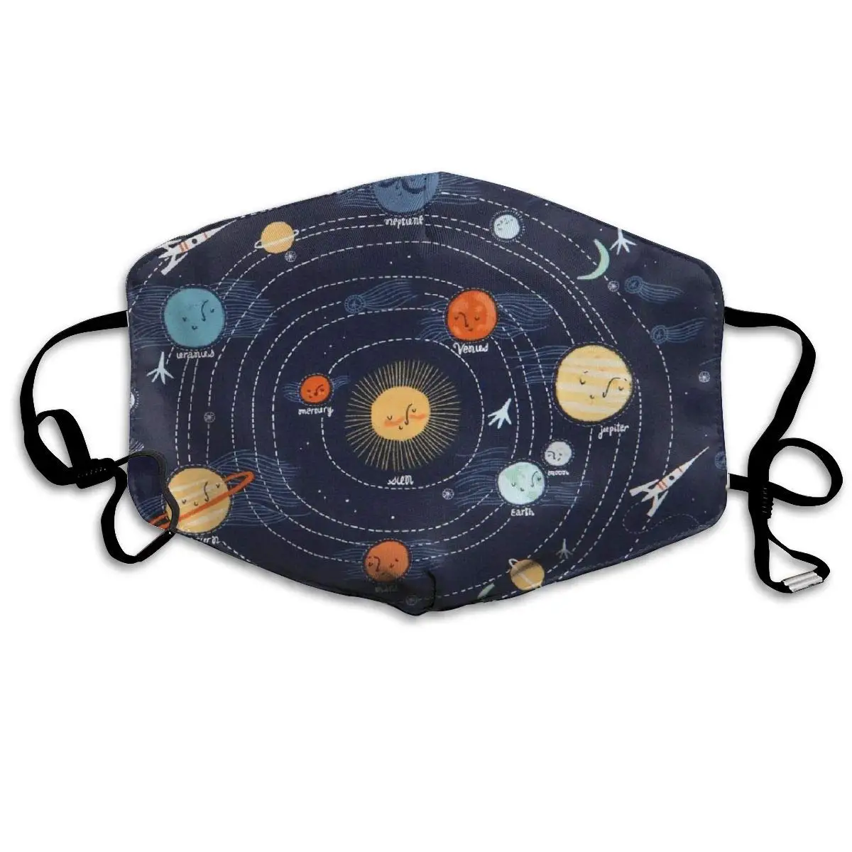 Garde Art Studio Mask Space Rocket Planet Solar System Face Mouth Cover for Kids Girls Boys, Unique Reusable & Dust Proof
Garde Art Studio Mask Space Rocket Planet Solar System Face Mouth Cover for Kids Girls Boys, Unique Reusable & Dust Proof