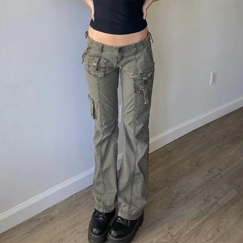 FAKUNTN 2021 New Retro Cargo Denim Jeans Women Streetwear Korean Vintage Low Waist Trousers Aesthetic 90s Straight Pants
FAKUNTN 2021 New Retro Cargo Denim Jeans Women Streetwear Korean Vintage Low Waist Trousers Aesthetic 90s Straight Pants