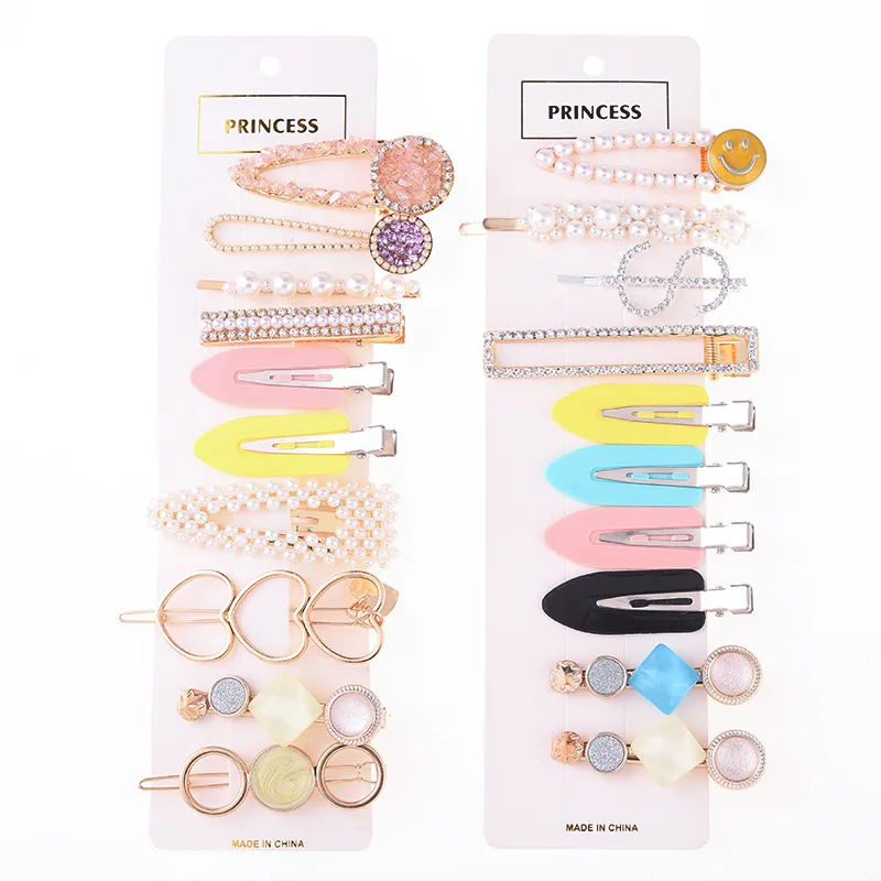 1set New Fashion Pearl Crystal Hairpins Side Clip Women Girls Fashion Elegant Hairpins Hair Clip Hair Accessories Barrettes
1set New Fashion Pearl Crystal Hairpins Side Clip Women Girls Fashion Elegant Hairpins Hair Clip Hair Accessories Barrettes