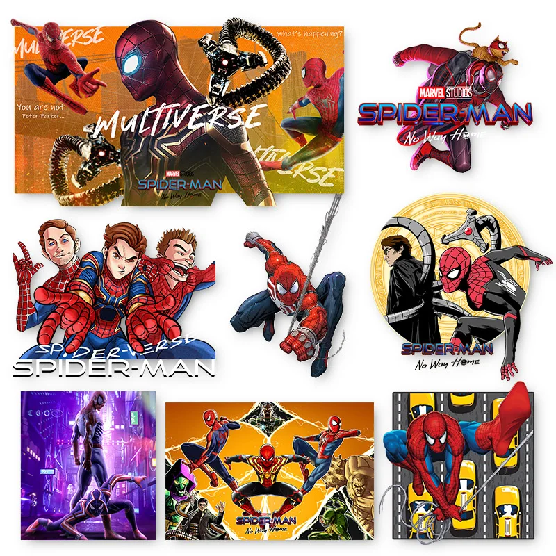 Spider-Man No Way Home Patches For Clothes Iron on Heat Transfer Vinyl Sticker On Clothing T-shirt Marvel Printed For Kids Gift
Spider-Man No Way Home Patches For Clothes Iron on Heat Transfer Vinyl Sticker On Clothing T-shirt Marvel Printed For Kids Gift