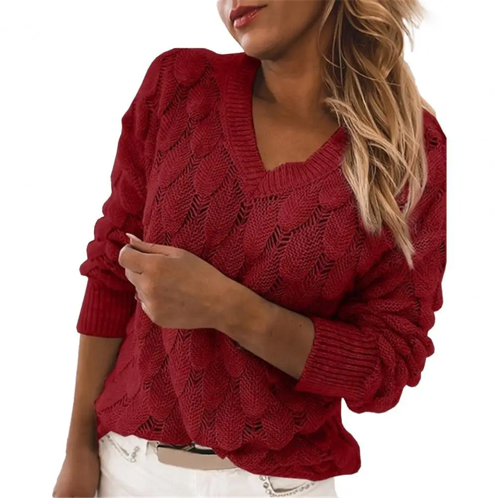 Women Sweaters Fashion Warm V-neck Pullover Feather Pattern Loose Women Clothes Cotton Long Sleeve Casual Sweater Women
Women Sweaters Fashion Warm V-neck Pullover Feather Pattern Loose Women Clothes Cotton Long Sleeve Casual Sweater Women