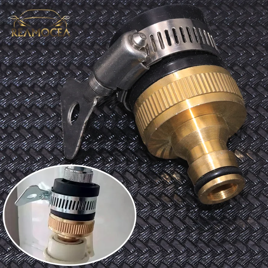 Reamocea 23mm-35mm Universal Kitchen Hose Adapterl Faucet Connector Mixer Hose Adapter Tube Joint Fitting Garden Watering Tools
Reamocea 23mm-35mm Universal Kitchen Hose Adapterl Faucet Connector Mixer Hose Adapter Tube Joint Fitting Garden Watering Tools