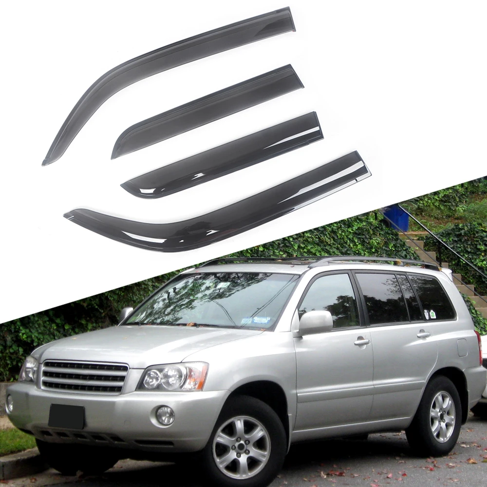 Ветровые дефлекторы для боковых окон Toyota Highlander 2001-2019, козырек от дождя для двери, козырек для вентиляционных отверстий, козырек от темного д...
Ветровые дефлекторы для боковых окон Toyota Highlander 2001-2019, козырек от дождя для двери, козырек для вентиляционных отверстий, козырек от темного д...