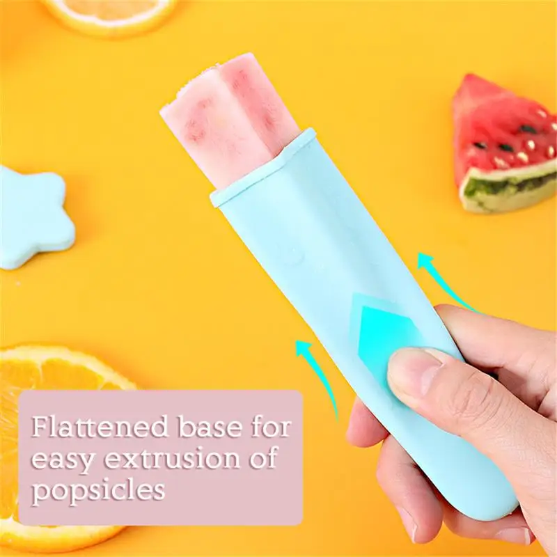 Ice Cream Mold Silicone Kids Ice Cube Mould Heat-resistant Non-stick DIY Freezer Bakeware Dessert Freezer Fruit Juice Pop Maker
Ice Cream Mold Silicone Kids Ice Cube Mould Heat-resistant Non-stick DIY Freezer Bakeware Dessert Freezer Fruit Juice Pop Maker