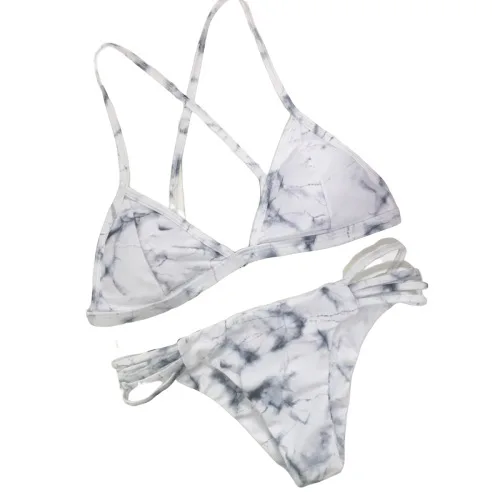 Swimwear Women Ink Printed Water-washed Marbled Bikini High Waisted Bathing Suits Brazilian Bikini Sexy
Swimwear Women Ink Printed Water-washed Marbled Bikini High Waisted Bathing Suits Brazilian Bikini Sexy