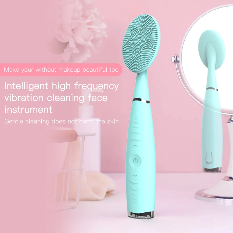 USB Rechargeable Silicone Facial Cleansing Brush Waterproof Pore Cleaner Facial Cleansing Brush Skin Massager
USB Rechargeable Silicone Facial Cleansing Brush Waterproof Pore Cleaner Facial Cleansing Brush Skin Massager