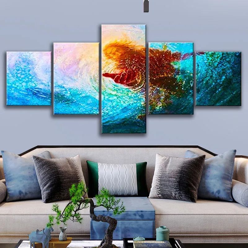 5 Piece The Hand of Jesus Reaching Into Water Canvas Wall Art Full of Hope Prints Artwork Posters decoration painting
5 Piece The Hand of Jesus Reaching Into Water Canvas Wall Art Full of Hope Prints Artwork Posters decoration painting