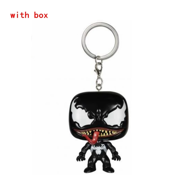 Брелок официальная модель Venom Q Коллекционная экшн-фигурка игрушки для детей