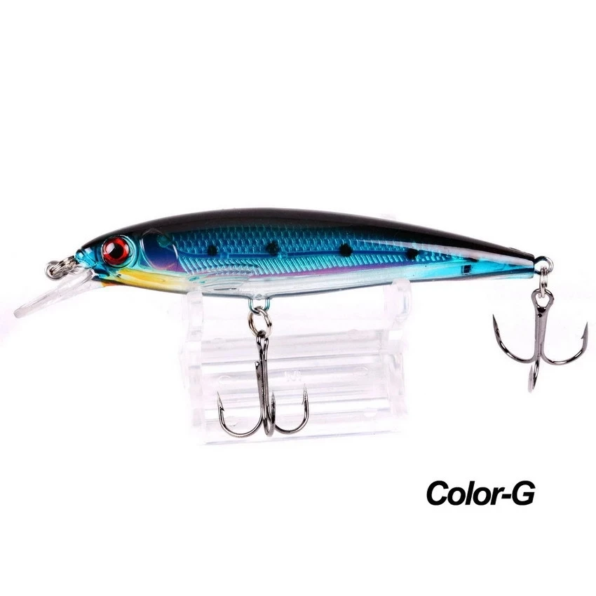 1PCS laser Minnow bait 11 cm 13.5g pesca hook fish shaking fishing tackle crankbait artificial bionic bait hard bait swimming
1PCS laser Minnow bait 11 cm 13.5g pesca hook fish shaking fishing tackle crankbait artificial bionic bait hard bait swimming