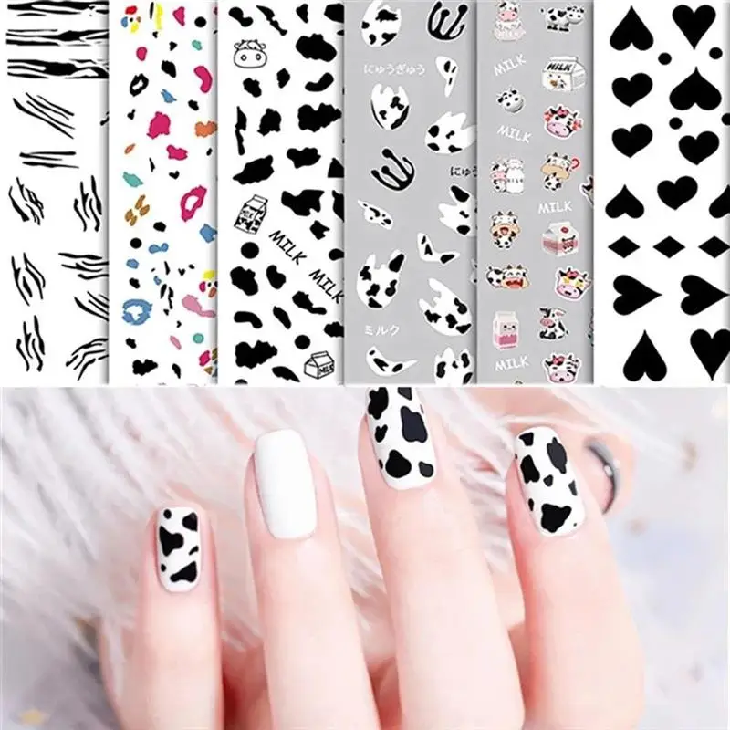 7 Sheets Self-Adhesive Nail Stickers Cute Animal DIY Nail Decals Nail Art Accessories Nails Art for Manicure Tools
7 Sheets Self-Adhesive Nail Stickers Cute Animal DIY Nail Decals Nail Art Accessories Nails Art for Manicure Tools