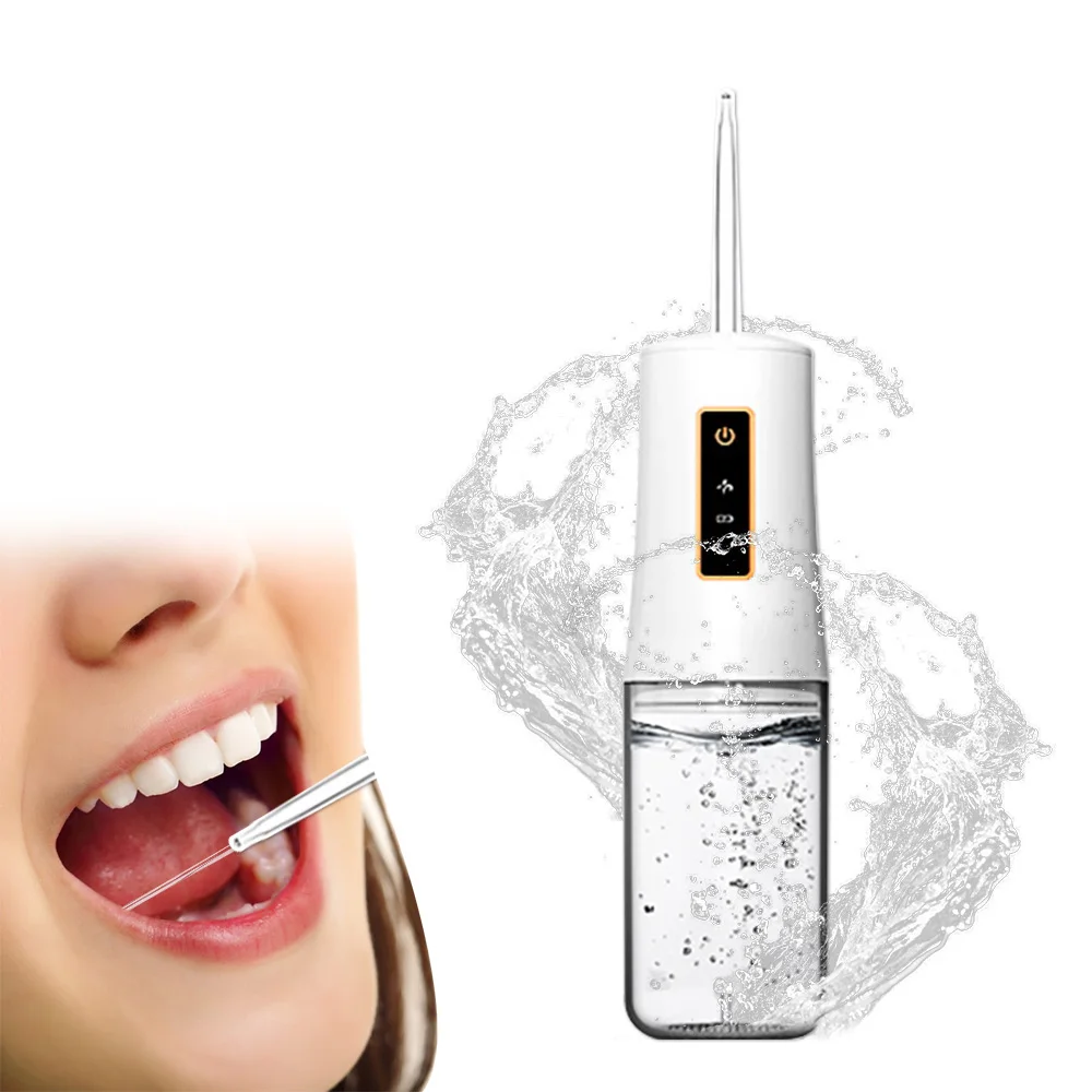 3 Mode Electric Dental Irrigator USB Rechargeable Water Floss Portable Dental Water Flosser Dental Cleaning Device Teeth Cleaner
3 Mode Electric Dental Irrigator USB Rechargeable Water Floss Portable Dental Water Flosser Dental Cleaning Device Teeth Cleaner