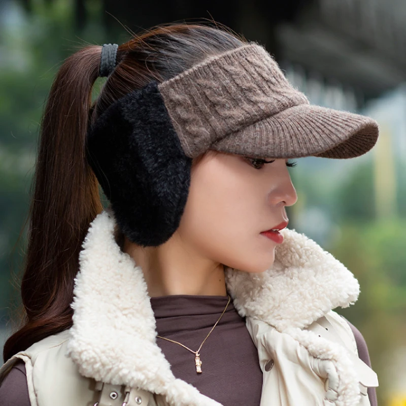 Beanies hat female autumn and winter wild empty top hat fashion woolen cap ear protection winter warm and cold knitted hat
Beanies hat female autumn and winter wild empty top hat fashion woolen cap ear protection winter warm and cold knitted hat
