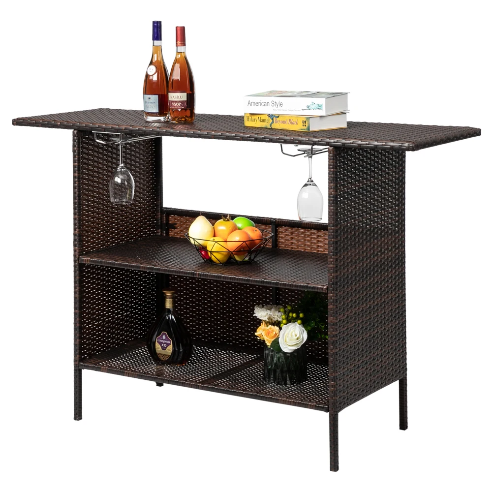 【USA READY stock】современный стильный и красивый барный стол с коричневым градиентом, подходит для любого украшения вашего дома или кухни
【USA READY stock】современный стильный и красивый барный стол с коричневым градиентом, подходит для любого украшения вашего дома или кухни