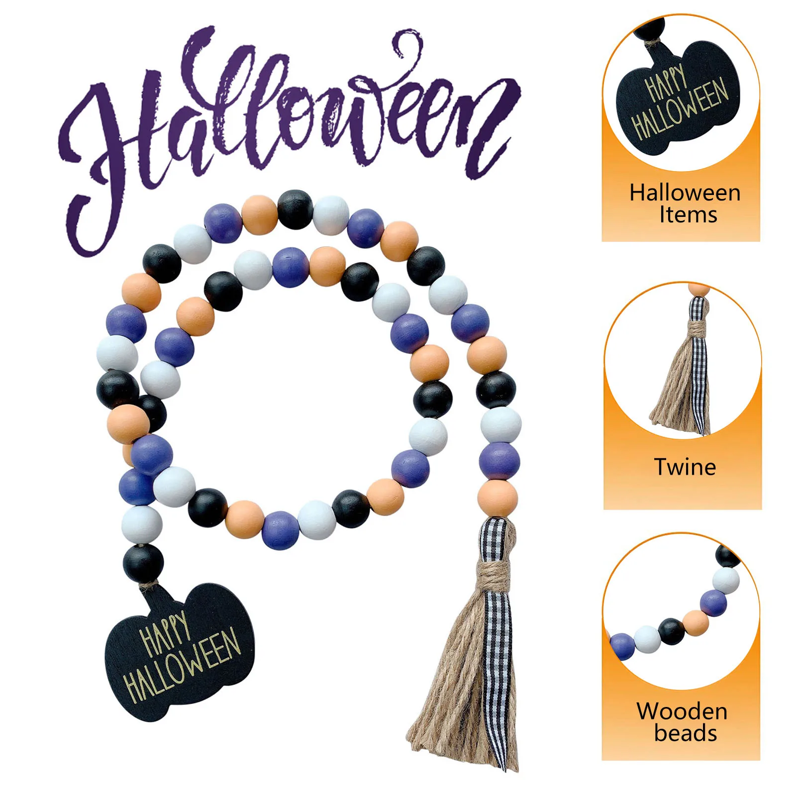 Деревянная гирлянда из бусин с кисточками на Хэллоуин, бусины в деревенском стиле, деревянные бусины, осенняя гирлянда, настенное украшение...
Деревянная гирлянда из бусин с кисточками на Хэллоуин, бусины в деревенском стиле, деревянные бусины, осенняя гирлянда, настенное украшение...