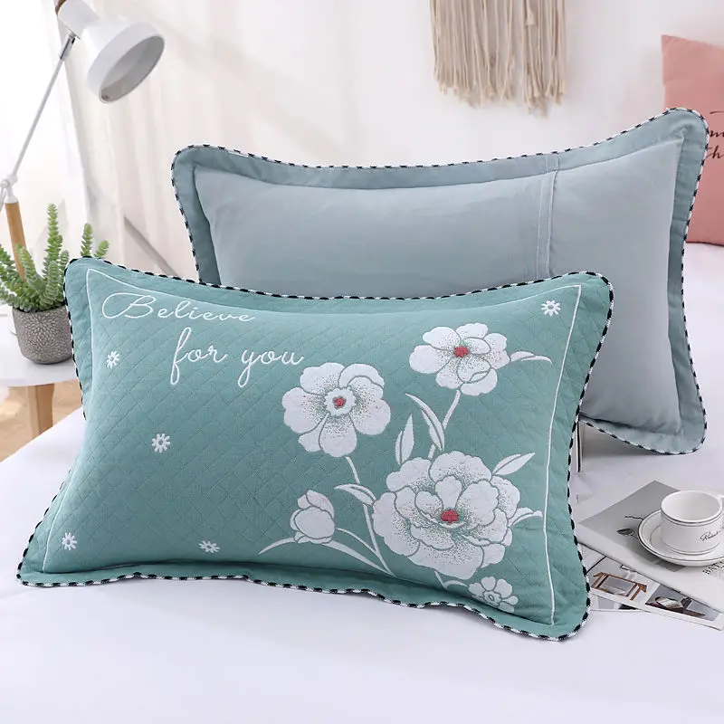 Cotton gauze pillowcase for adults 2 soft and skin-friendly European-style four seasons single envelope pillowcase
Cotton gauze pillowcase for adults 2 soft and skin-friendly European-style four seasons single envelope pillowcase