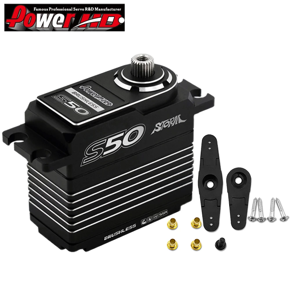 Power HD Storm S50 6,0-8,4 в цельнометаллический бесщеточный цифровой сервопривод титановый передаточный механизм двойной шарикоподшипник для подъе...
Power HD Storm S50 6,0-8,4 в цельнометаллический бесщеточный цифровой сервопривод титановый передаточный механизм двойной шарикоподшипник для подъе...