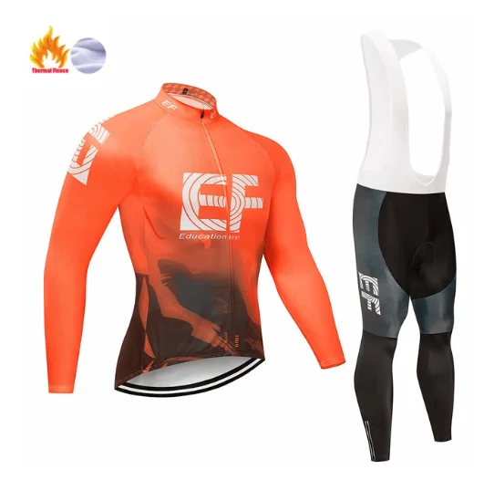 New 2020 EF Men/Women Long sleeve cycling suit 19D bike pants Ropa Ciclismo Winter thermal fleece MTB Bicycle Outdoor sportswear
New 2020 EF Men/Women Long sleeve cycling suit 19D bike pants Ropa Ciclismo Winter thermal fleece MTB Bicycle Outdoor sportswear