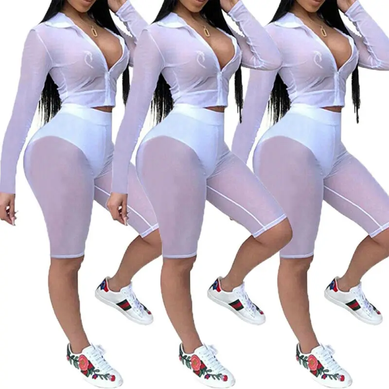 US 2 Piece Women's Ladies Sexy Solid Long Length Zipper Long Sleeve Tracksuit Stretchy Tank Top Skinny Pants Outfits Set 
US 2 Piece Women's Ladies Sexy Solid Long Length Zipper Long Sleeve Tracksuit Stretchy Tank Top Skinny Pants Outfits Set