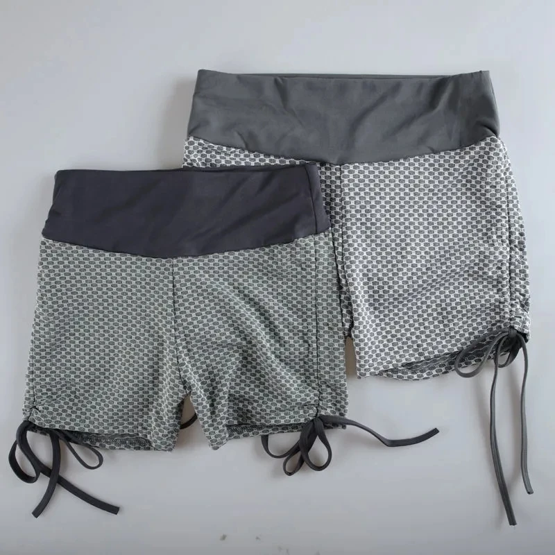 Basic Cycling Shorts Women High Waist Fitness Workout Yoga Shorts Gray Honeycomb Lace Up Stretchy Gym Sports Summer Biker Shorts
Basic Cycling Shorts Women High Waist Fitness Workout Yoga Shorts Gray Honeycomb Lace Up Stretchy Gym Sports Summer Biker Shorts