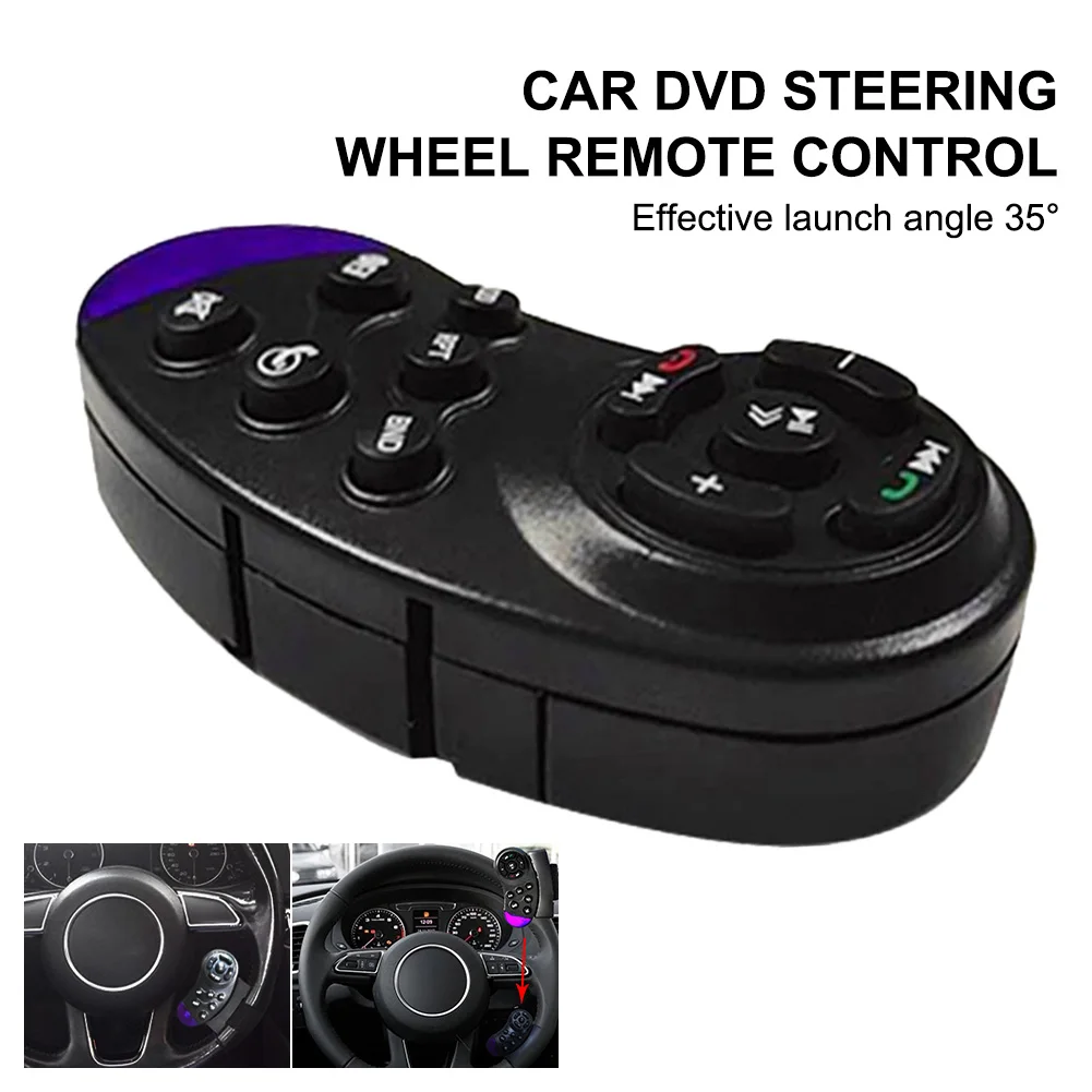 11-Key Car Steering Wheel Wireless Remote Control 11 Buttons Multimedia Key IR Remote Controller For Car Radio CD DVD MP5 Player
11-Key Car Steering Wheel Wireless Remote Control 11 Buttons Multimedia Key IR Remote Controller For Car Radio CD DVD MP5 Player