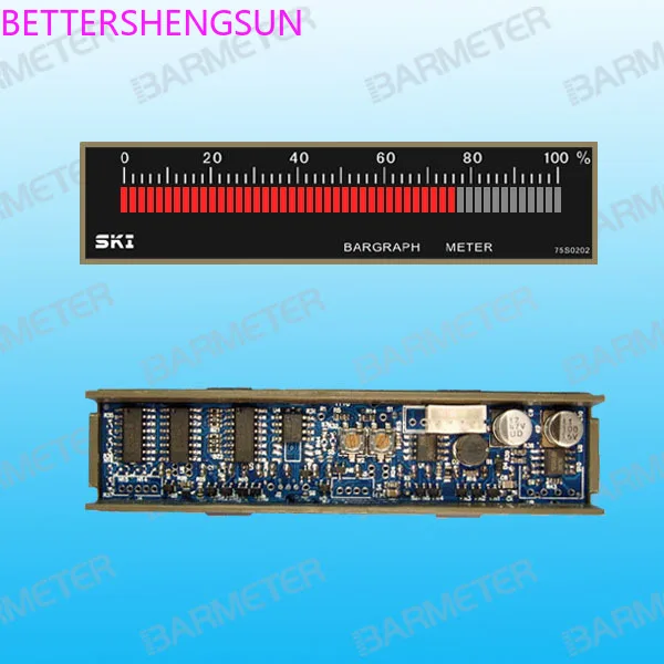 Factory direct sales 51 segment 75mmLED single light beam standard embedded display measuring meter
Factory direct sales 51 segment 75mmLED single light beam standard embedded display measuring meter