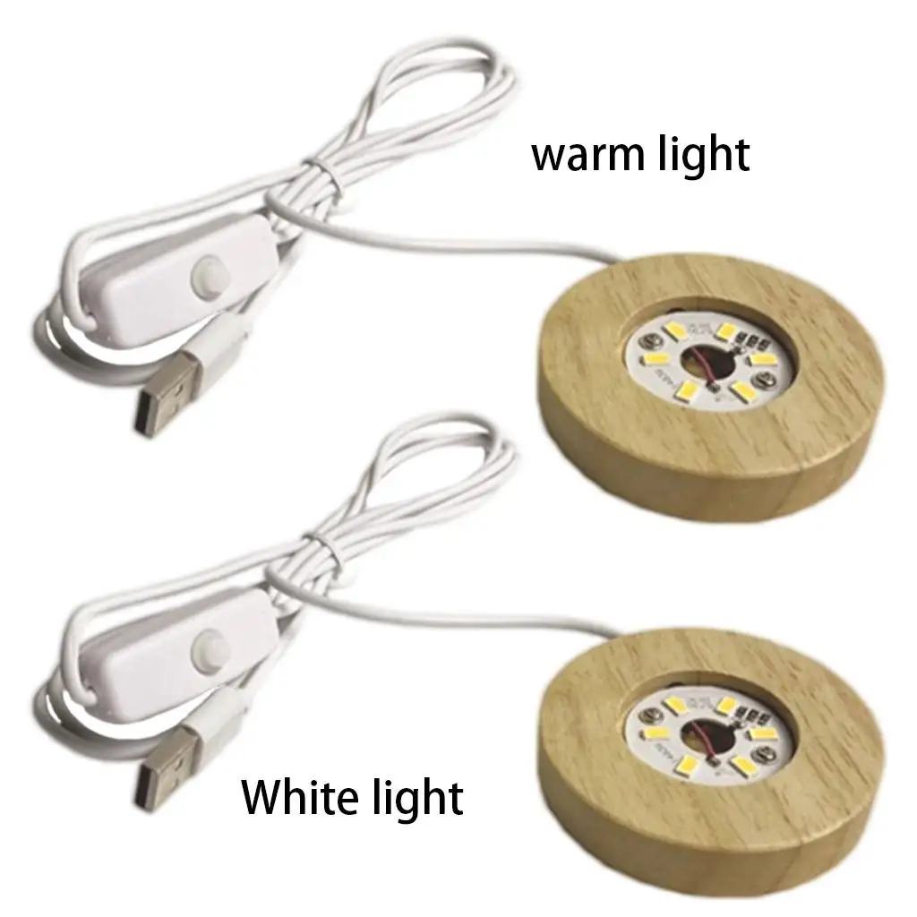 Wooden Round Lighted LED Light Base Display Stand Holder USB Lamp Pedestals for Crystals Glass Art Jewelry Stands
Wooden Round Lighted LED Light Base Display Stand Holder USB Lamp Pedestals for Crystals Glass Art Jewelry Stands