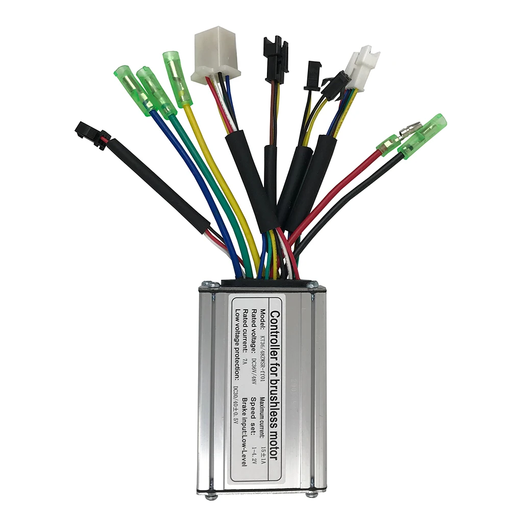 Replacement Controller KT-15A Parts 250W 7A Accessories Controller DC36V/48V Electric Bicycle For 250W Brushless Motor Ebike Hot
Replacement Controller KT-15A Parts 250W 7A Accessories Controller DC36V/48V Electric Bicycle For 250W Brushless Motor Ebike Hot