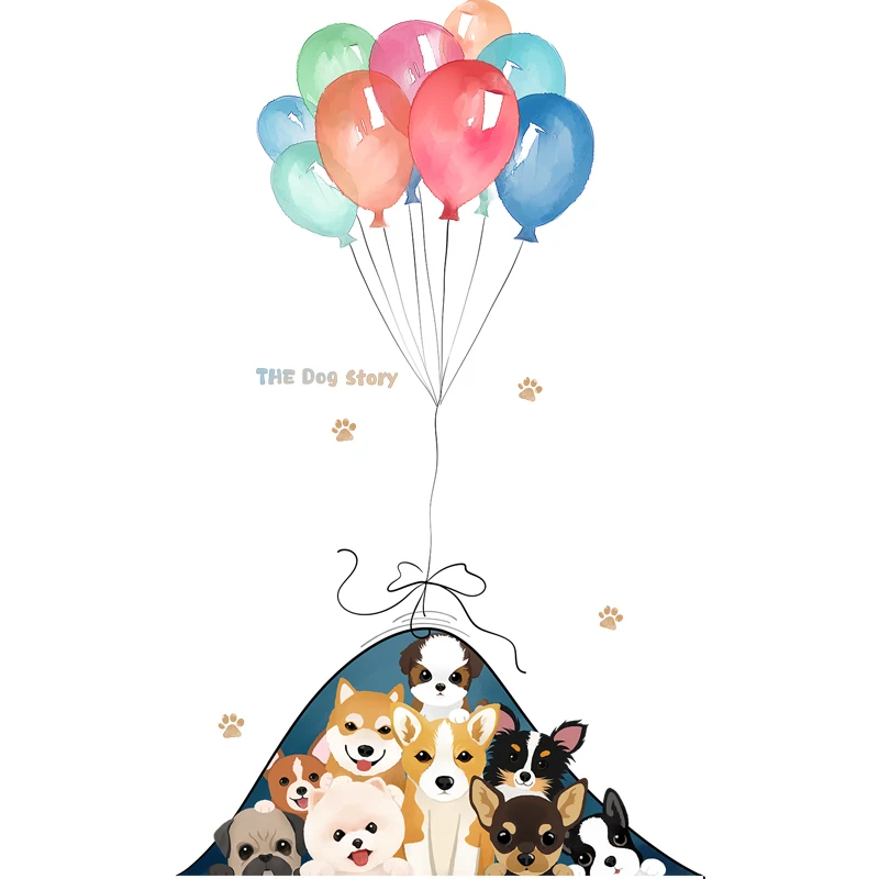 Cartoon Puppy Nursery Baby Wall Stickers Boy Girl Kids Rooms Bedroom Decor Aesthetic DIY Animal Decals for Furniture Wallpaper 
Cartoon Puppy Nursery Baby Wall Stickers Boy Girl Kids Rooms Bedroom Decor Aesthetic DIY Animal Decals for Furniture Wallpaper