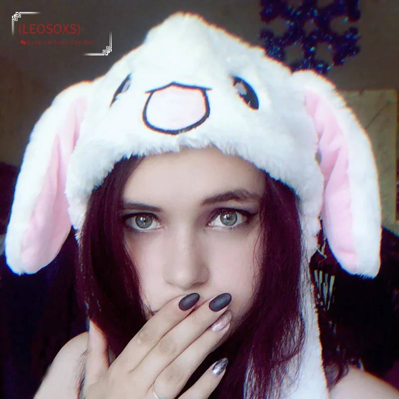 Rabbit Hat Moving Ears Cute Cartoon Toy Hat Kawaii Funny Hat Birthday Gift Bunny Plush Cap Winter Hat for Kids Adult Girlfriend
Rabbit Hat Moving Ears Cute Cartoon Toy Hat Kawaii Funny Hat Birthday Gift Bunny Plush Cap Winter Hat for Kids Adult Girlfriend