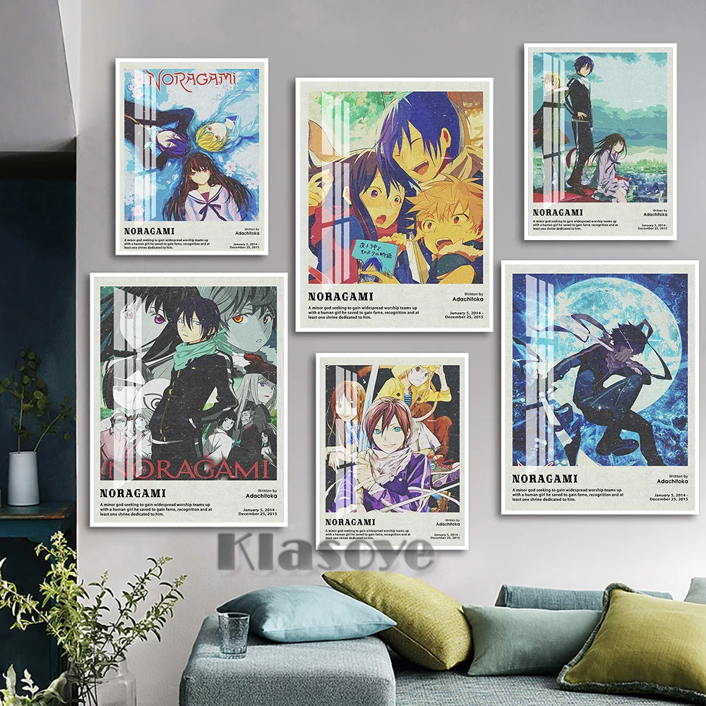 Noragami Hot Japanese Anime Wall Art Print Poster Manga Character Modern Canvas Painting Fans Gift Bedside Background Home Decor
Noragami Hot Japanese Anime Wall Art Print Poster Manga Character Modern Canvas Painting Fans Gift Bedside Background Home Decor
