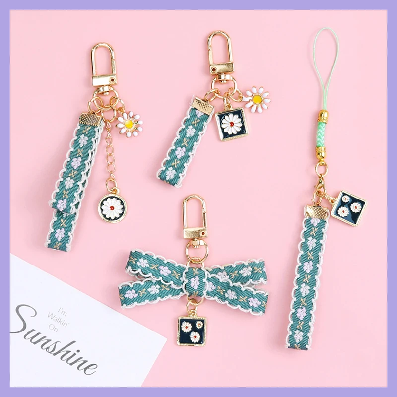 Vintage Lace Bow Ribbon Key Chain Accessories Phone Charm Key Hang Rope Decor Kawaii Smart Phone Strap Lanyards Couple Gift
Vintage Lace Bow Ribbon Key Chain Accessories Phone Charm Key Hang Rope Decor Kawaii Smart Phone Strap Lanyards Couple Gift
