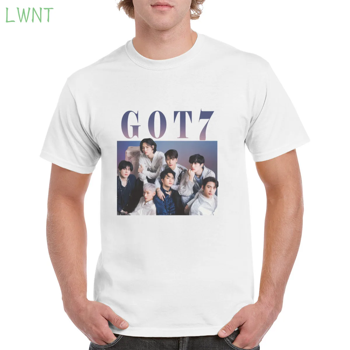 100% Cotton GOT7 TShirt Top Unisex Tshirt Harajuku Aesthetic T shirt Fun graphic tshirt Oversized clothes Female/Man's T-Shirts
100% Cotton GOT7 TShirt Top Unisex Tshirt Harajuku Aesthetic T shirt Fun graphic tshirt Oversized clothes Female/Man's T-Shirts