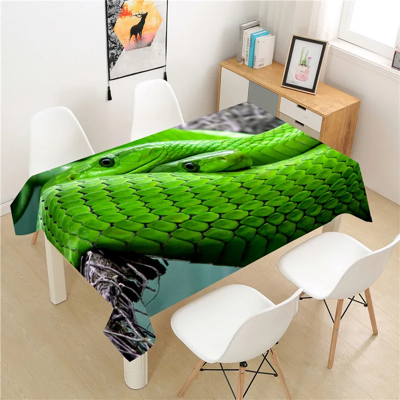 Snake Tablecloth polyester Hotel Picnic Table Rectangular Table Covers Home Dining Tea Table Decoration
Snake Tablecloth polyester Hotel Picnic Table Rectangular Table Covers Home Dining Tea Table Decoration