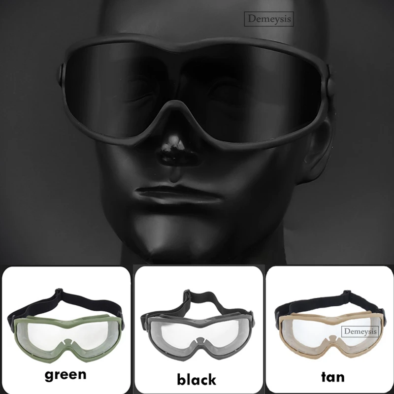 Tactical Army Goggles Windproof Military Sunglasses for Hunting Airsoft Shooting Cs Game Sports Protective Safety Goggles
Tactical Army Goggles Windproof Military Sunglasses for Hunting Airsoft Shooting Cs Game Sports Protective Safety Goggles