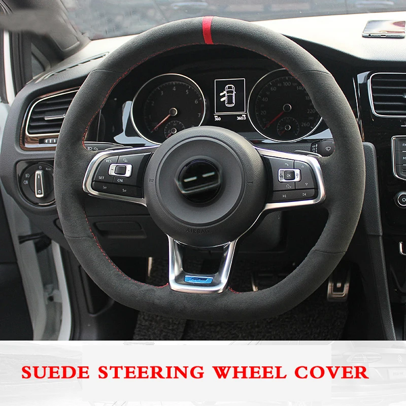 Для Volkswagen Golf 7 Golf R MK7 VW Polo GTI Scirocco 2015 2016 прошитая вручную противоскользящая черная замша «сделай сам» чехол на руль
Для Volkswagen Golf 7 Golf R MK7 VW Polo GTI Scirocco 2015 2016 прошитая вручную противоскользящая черная замша «сделай сам» чехол на руль