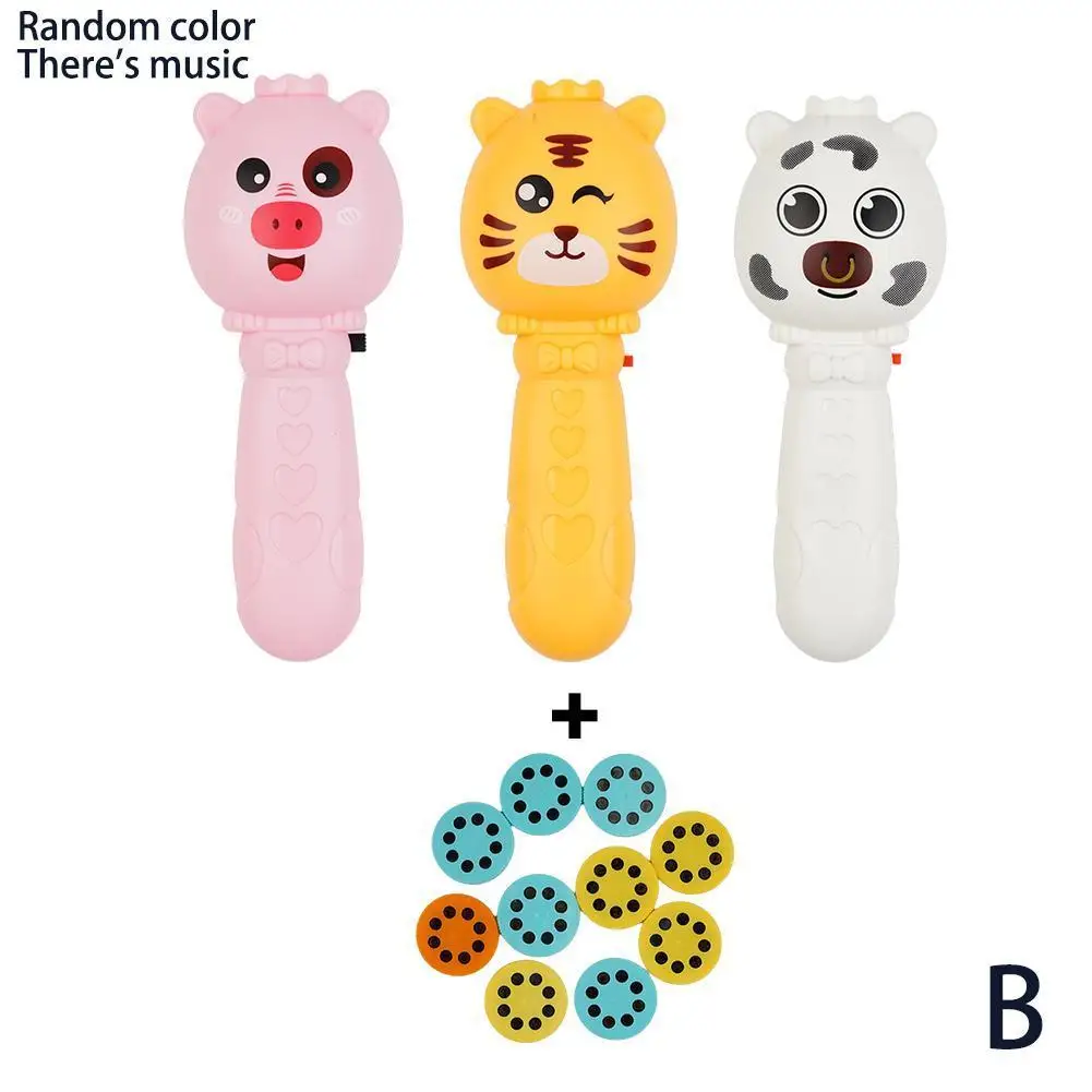 Projector Flashlight Projection Light Toy Slide Flashlight Lamp Education Luminous Storybook Torch Toys for Kids New
Projector Flashlight Projection Light Toy Slide Flashlight Lamp Education Luminous Storybook Torch Toys for Kids New
