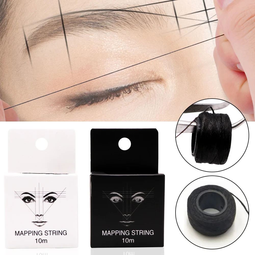10m Microblading Mapping String Pre-Inked Eyebrow Marker Thread Tattoo Brows Point Tattoo PMU String
10m Microblading Mapping String Pre-Inked Eyebrow Marker Thread Tattoo Brows Point Tattoo PMU String