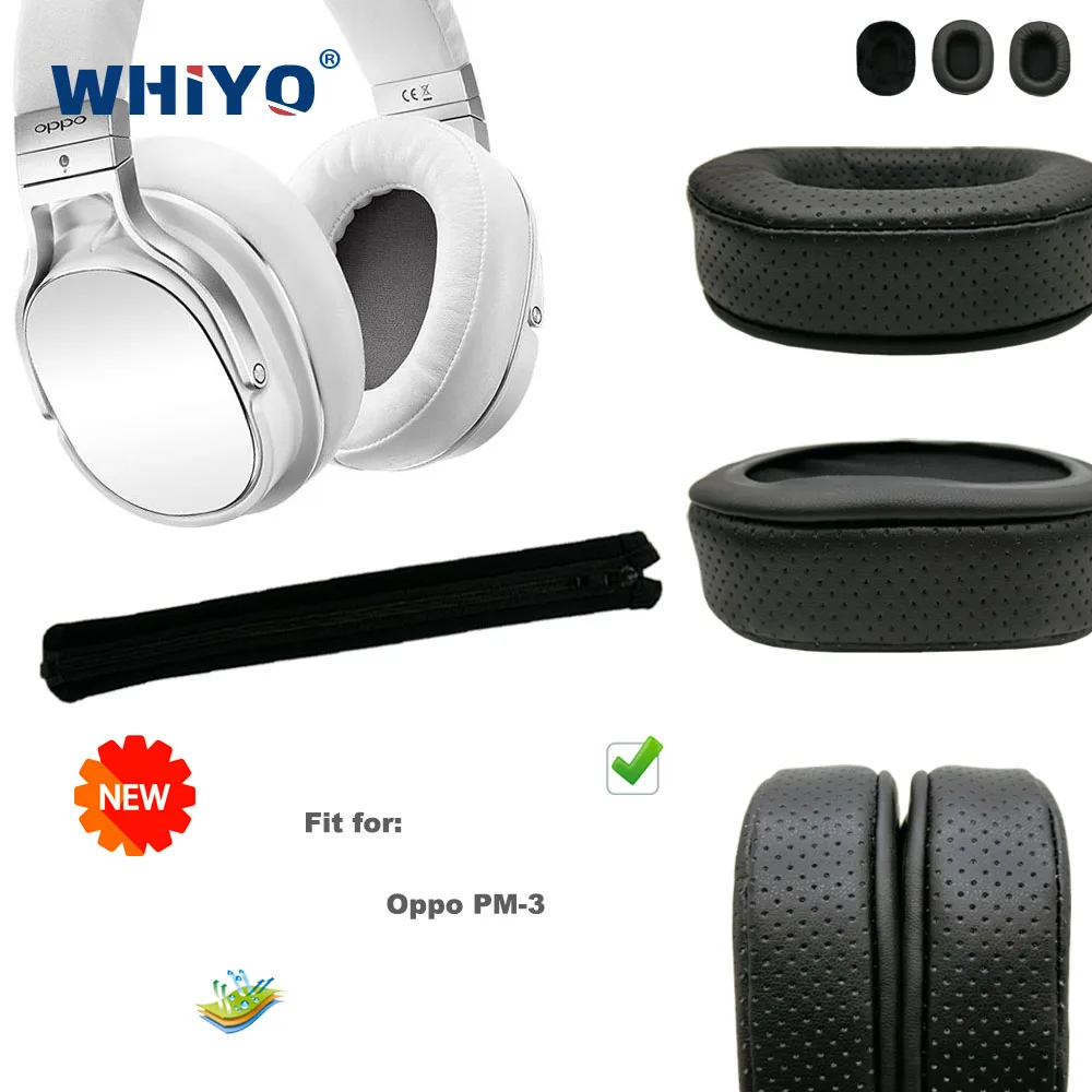 New Upgrade Replacement Ear Pads for Oppo PM-3 Headset Leather Cushion Velvet Earmuff Earphone Sleeve Cover 
New Upgrade Replacement Ear Pads for Oppo PM-3 Headset Leather Cushion Velvet Earmuff Earphone Sleeve Cover