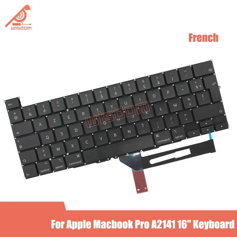 Новая Оригинальная Французская клавиатура A2141 для MacBook Pro Retina 16 дюймов A2141 2019 года, 10 шт.
Новая Оригинальная Французская клавиатура A2141 для MacBook Pro Retina 16 дюймов A2141 2019 года, 10 шт.