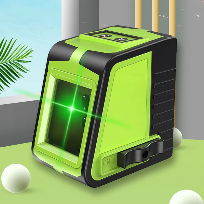 New 2 Lines Green Laser Level Precision Horizontal and Vertical Laser-level Device Rechargeable Battery For Indoor Or Outdoor
New 2 Lines Green Laser Level Precision Horizontal and Vertical Laser-level Device Rechargeable Battery For Indoor Or Outdoor