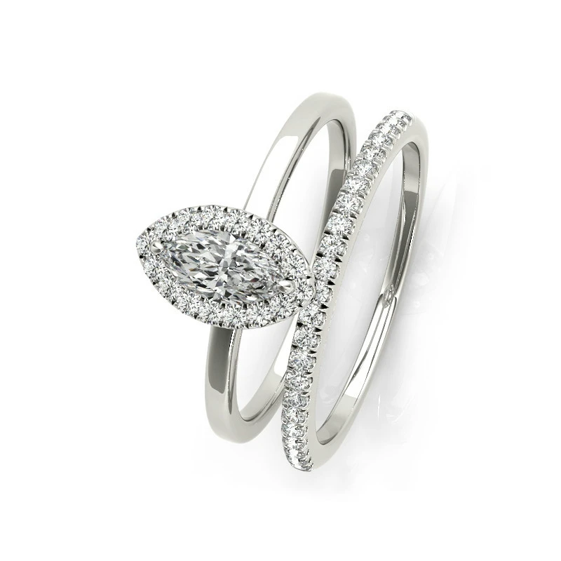 925 Sterling Silver Sona Diamond Ring Sets Engagement Fine For Women Wedding Bands Jewelry Gift
925 Sterling Silver Sona Diamond Ring Sets Engagement Fine For Women Wedding Bands Jewelry Gift