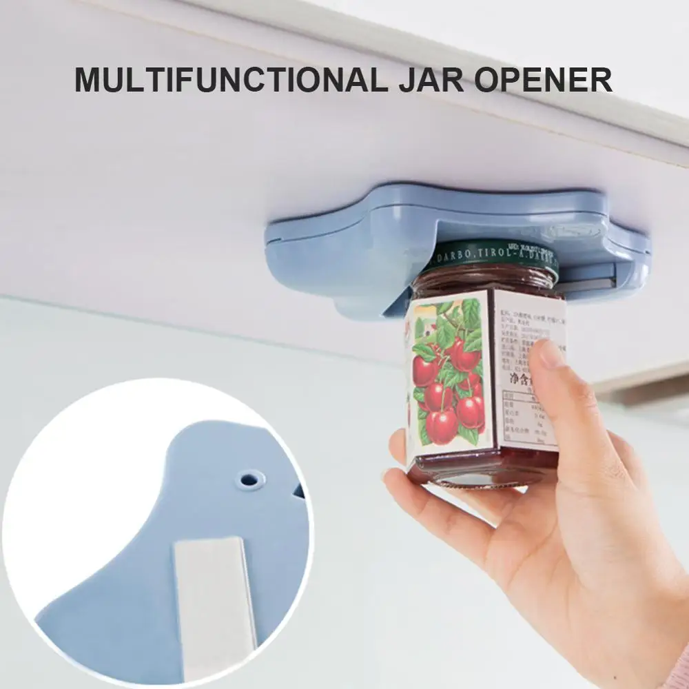Jar Opener Under Cabinet Anti-Skidding Jar Opener Unscrew 0.8"-3.1" Jars and Bottle Lids jar opener,jar opener for weak hands
Jar Opener Under Cabinet Anti-Skidding Jar Opener Unscrew 0.8"-3.1" Jars and Bottle Lids jar opener,jar opener for weak hands