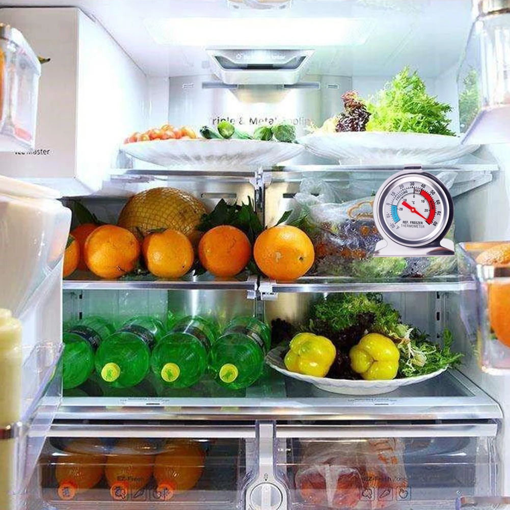 Kitchen Refrigerator Thermometer -30C~30C/-20F~80F Classic Fridge Thermometer With 2" Dial Kitchen Home Kitchen Accessories
Kitchen Refrigerator Thermometer -30C~30C/-20F~80F Classic Fridge Thermometer With 2" Dial Kitchen Home Kitchen Accessories