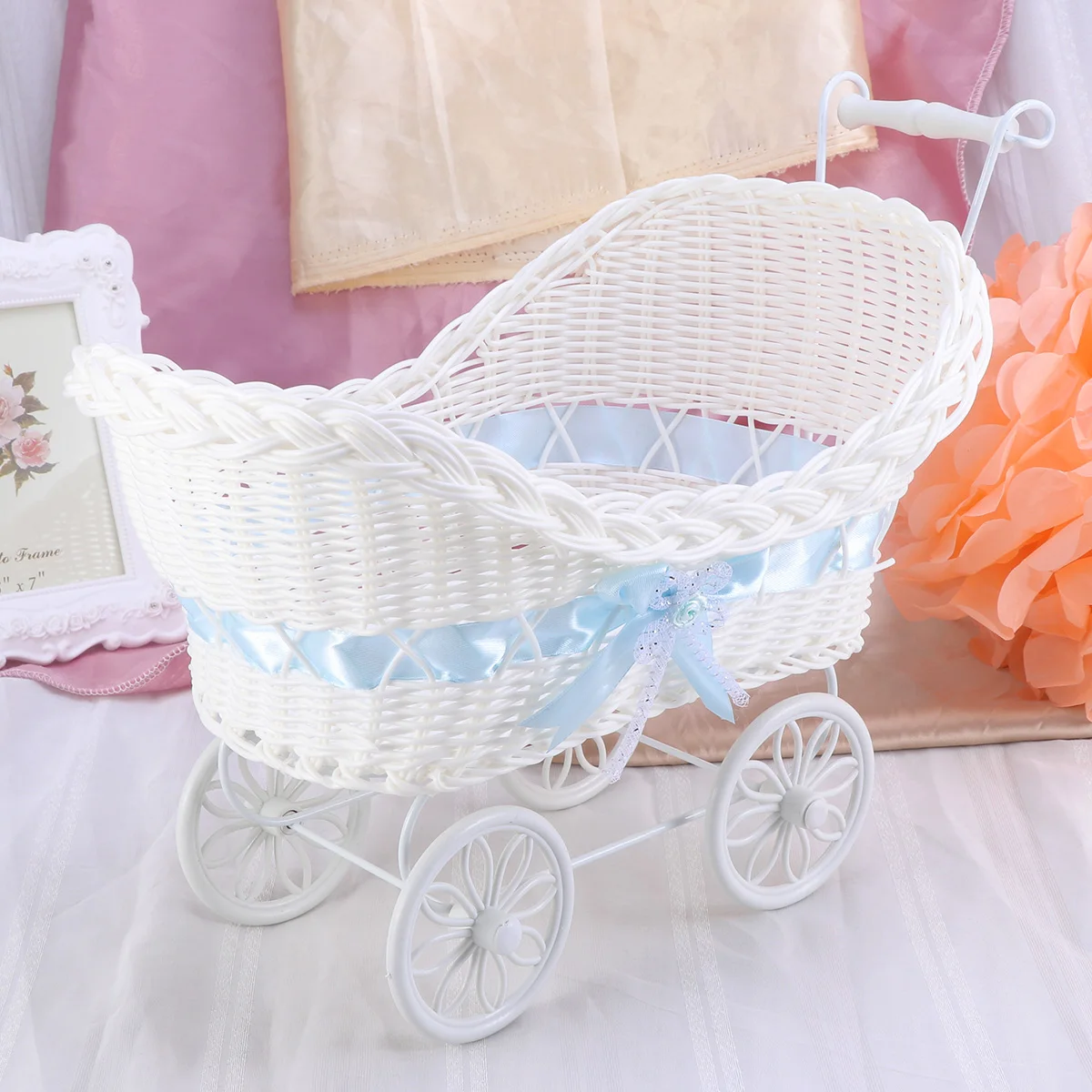 1pc Mini Car Rattan Plaited Articles Wicker Baskets Hamper Furnishing Articles for Birthday Baby Shower Party Wedding
1pc Mini Car Rattan Plaited Articles Wicker Baskets Hamper Furnishing Articles for Birthday Baby Shower Party Wedding