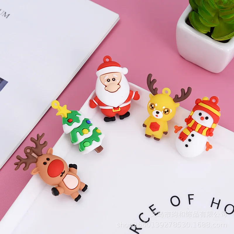 2021 New PVC Soft Rubber Silicone Keychain Christmas Tree Pendant Creative Christmas Elderly Snowman Elk Doll
2021 New PVC Soft Rubber Silicone Keychain Christmas Tree Pendant Creative Christmas Elderly Snowman Elk Doll