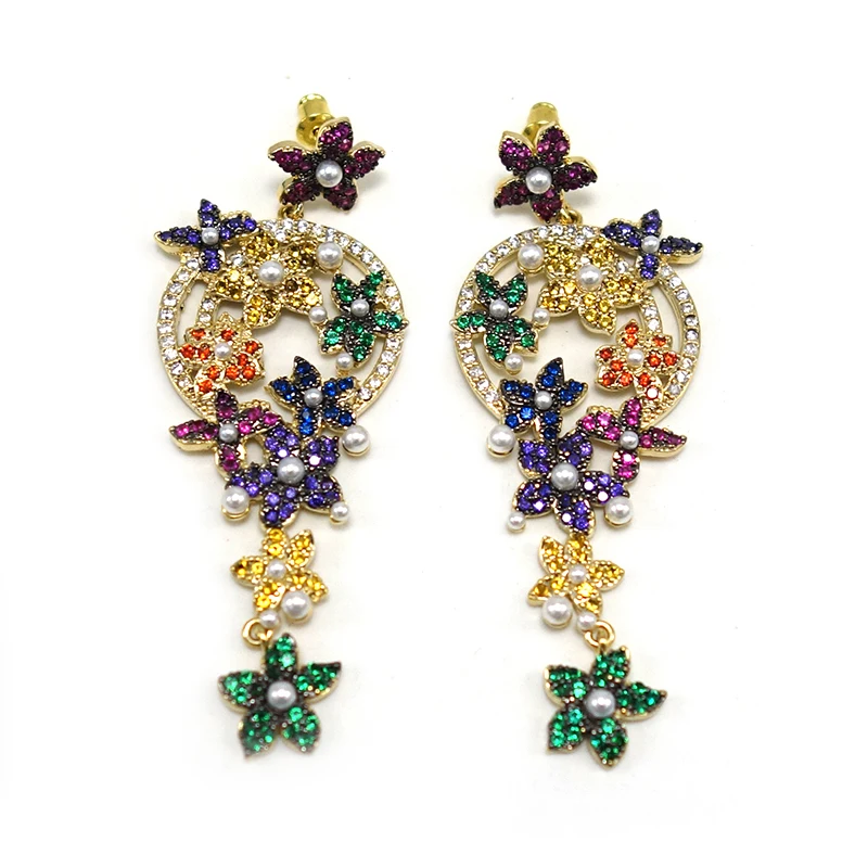 75mm Maxi Big Flower African Earring For Women Wedding Party Indian Dubai Bridal Jewelry boucle d'oreille femme Gift
75mm Maxi Big Flower African Earring For Women Wedding Party Indian Dubai Bridal Jewelry boucle d'oreille femme Gift