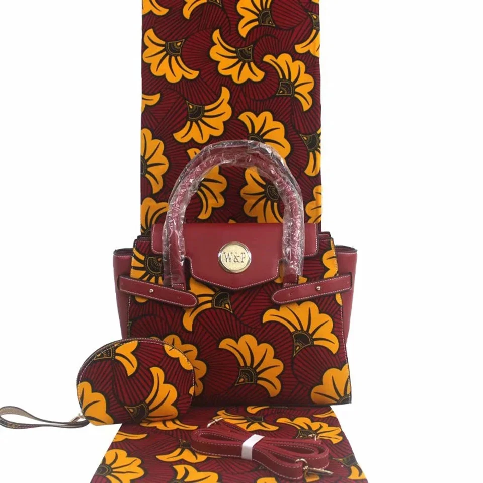 3pcs Set Ankara Handbag+ Clutch Bag+6 Yard African Wax Print ankara kitenge dress fabrics YB-13
3pcs Set Ankara Handbag+ Clutch Bag+6 Yard African Wax Print ankara kitenge dress fabrics YB-13