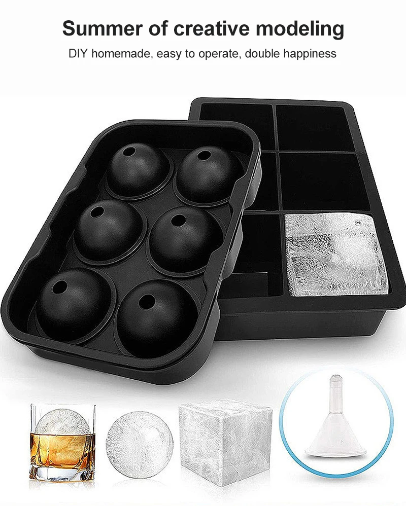 Silicone Ice Cream Mold DIY Homemade Popsicle Molds Freezer Juice 6 Cell Big Size Ice Cell Tray Popsicle Barrel Maker Mould Tool
Silicone Ice Cream Mold DIY Homemade Popsicle Molds Freezer Juice 6 Cell Big Size Ice Cell Tray Popsicle Barrel Maker Mould Tool